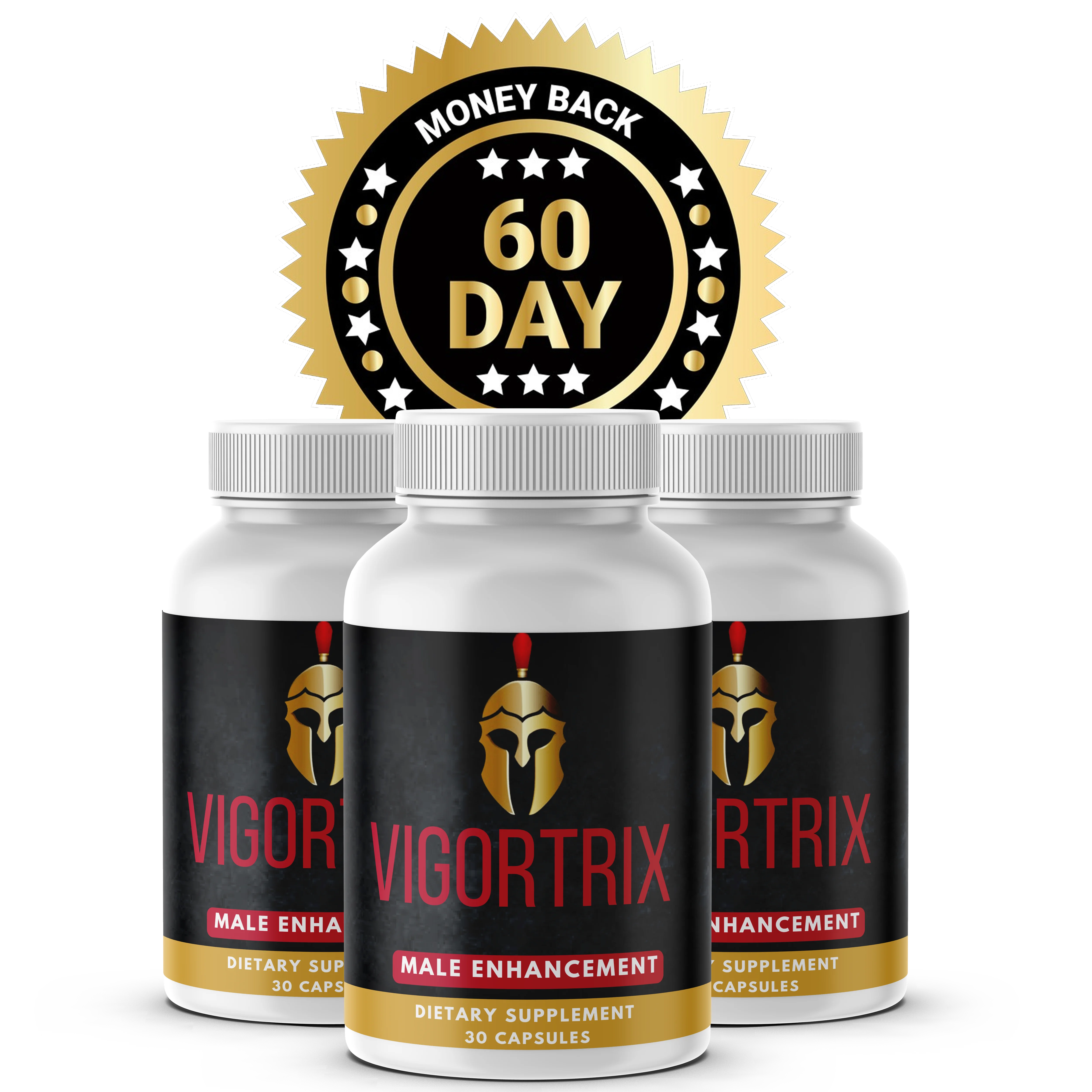 Vigortrix Money Back Guarantee Seal